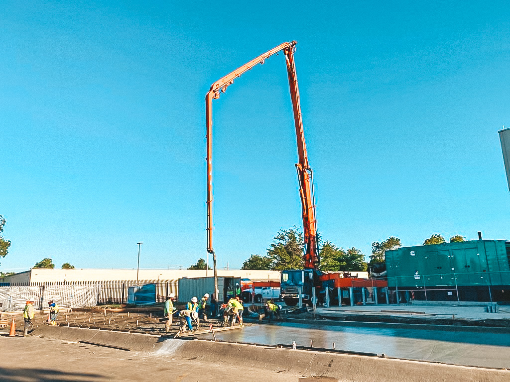 concrete pumping services
